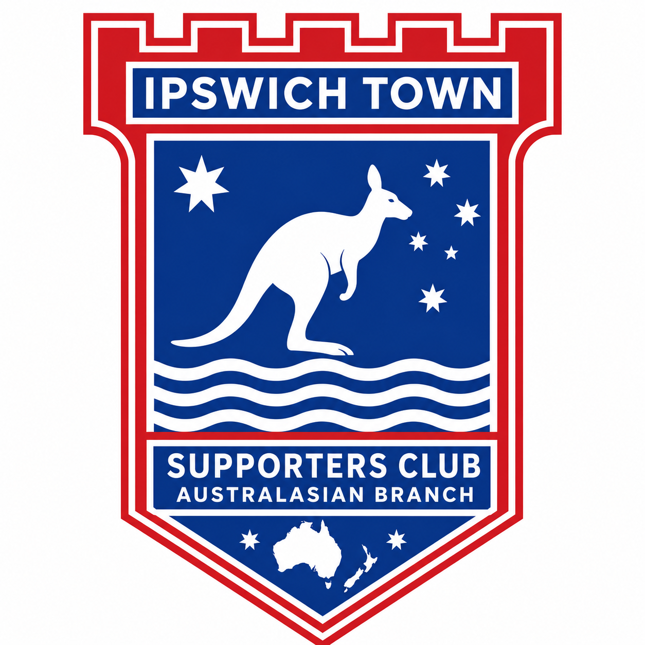 ITFC Supporters Club Australasian Branch logo